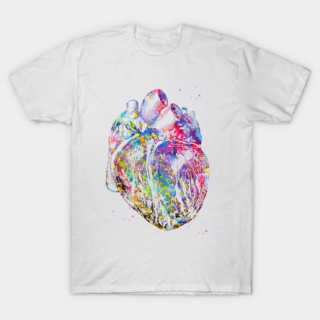 Heart section T-Shirt by erzebeth